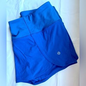 Barely worn Lululemon shorts, size 6